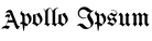 APOLLO IPSUM