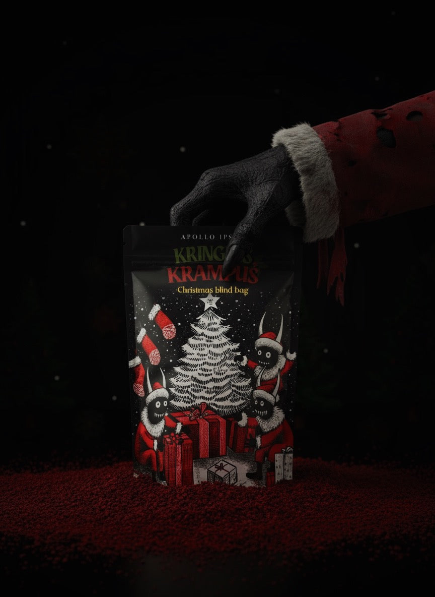 Kringles Krampus Candles