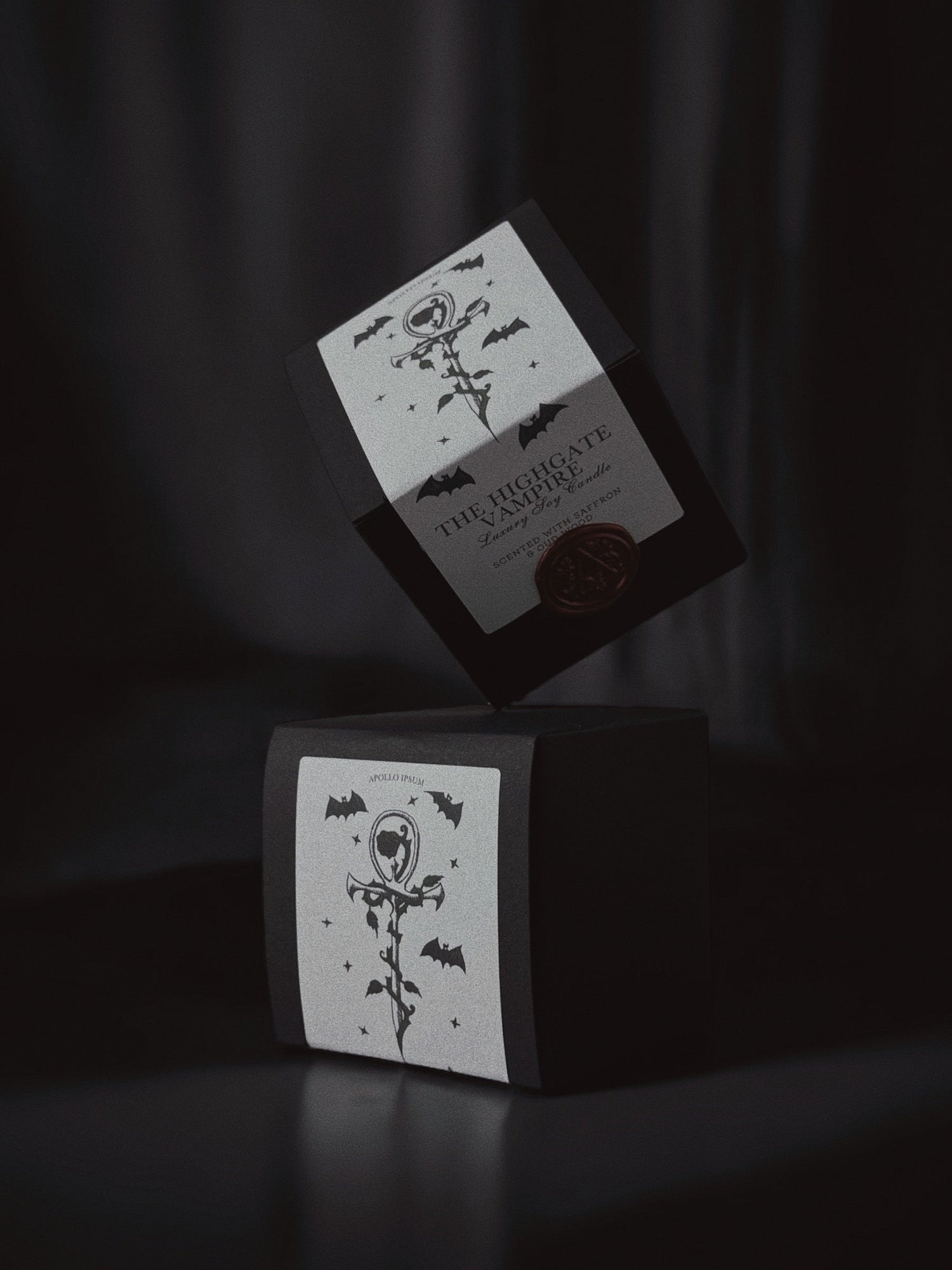 apothecary candles collection by Apollo Ipsum