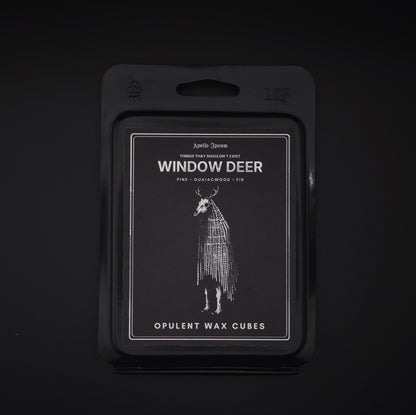 Window Deer Opulent Wax Cubes
