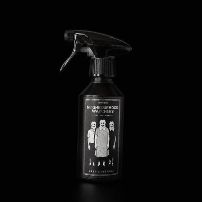 Neighbourhood Watchers 250ml room and fabric spray by Apollo Ipsum on black