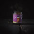 Strawberry Jam soy wax candle detail view 3