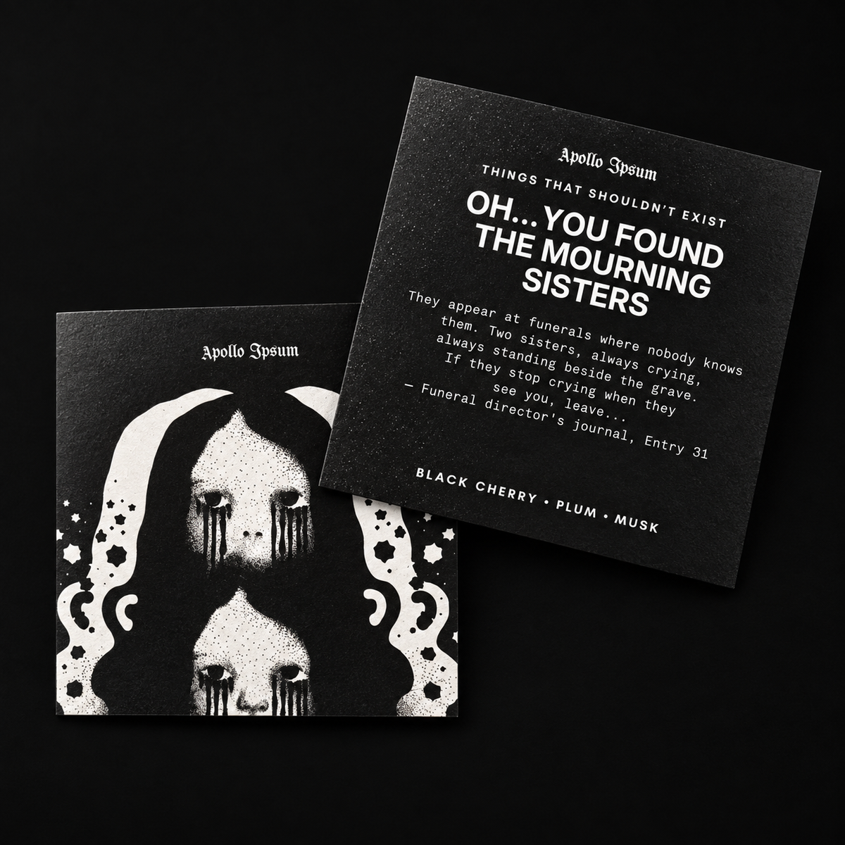 Mourning Sisters Candle – Things That Shouldn&