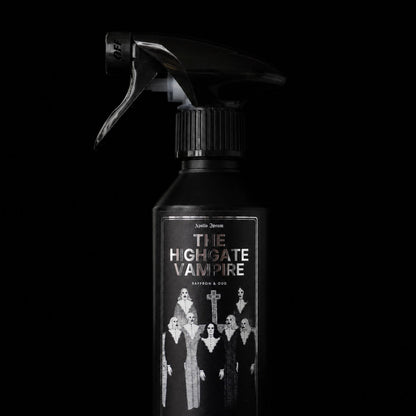 The Highgate Vampire gothic home fragrance spray with fine-mist trigger