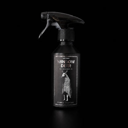 Window Deer 250ml forest room and fabric spray by Apollo Ipsum on black