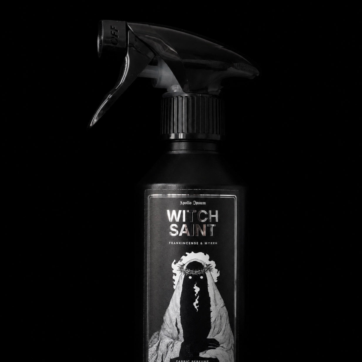 Witch Saint long-lasting fabric spray bottle with fine-mist trigger